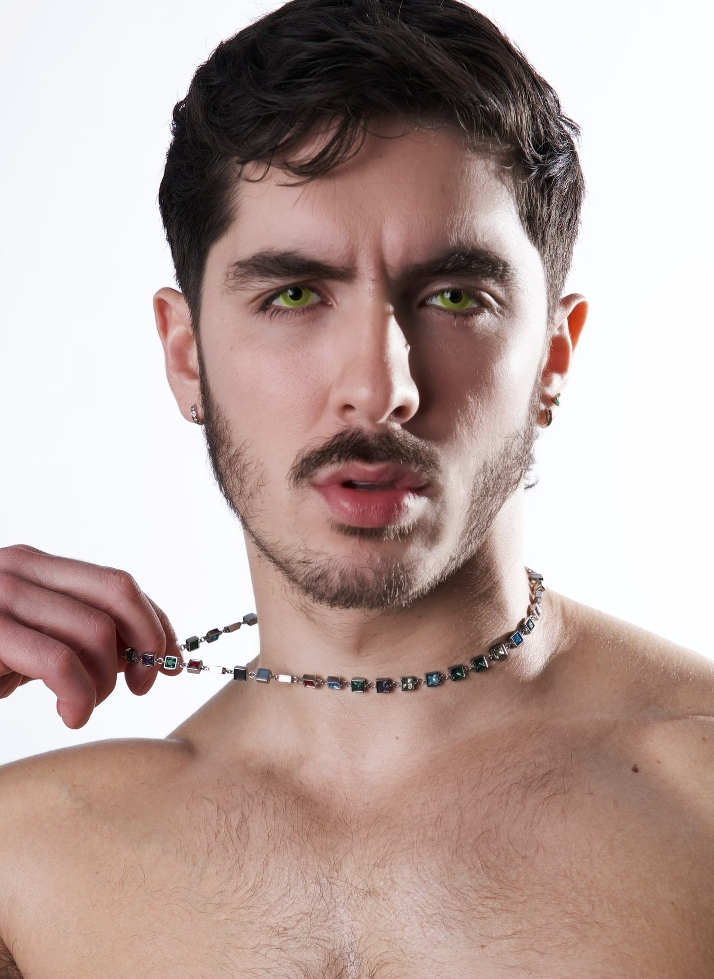 Gemstone Flip Necklace