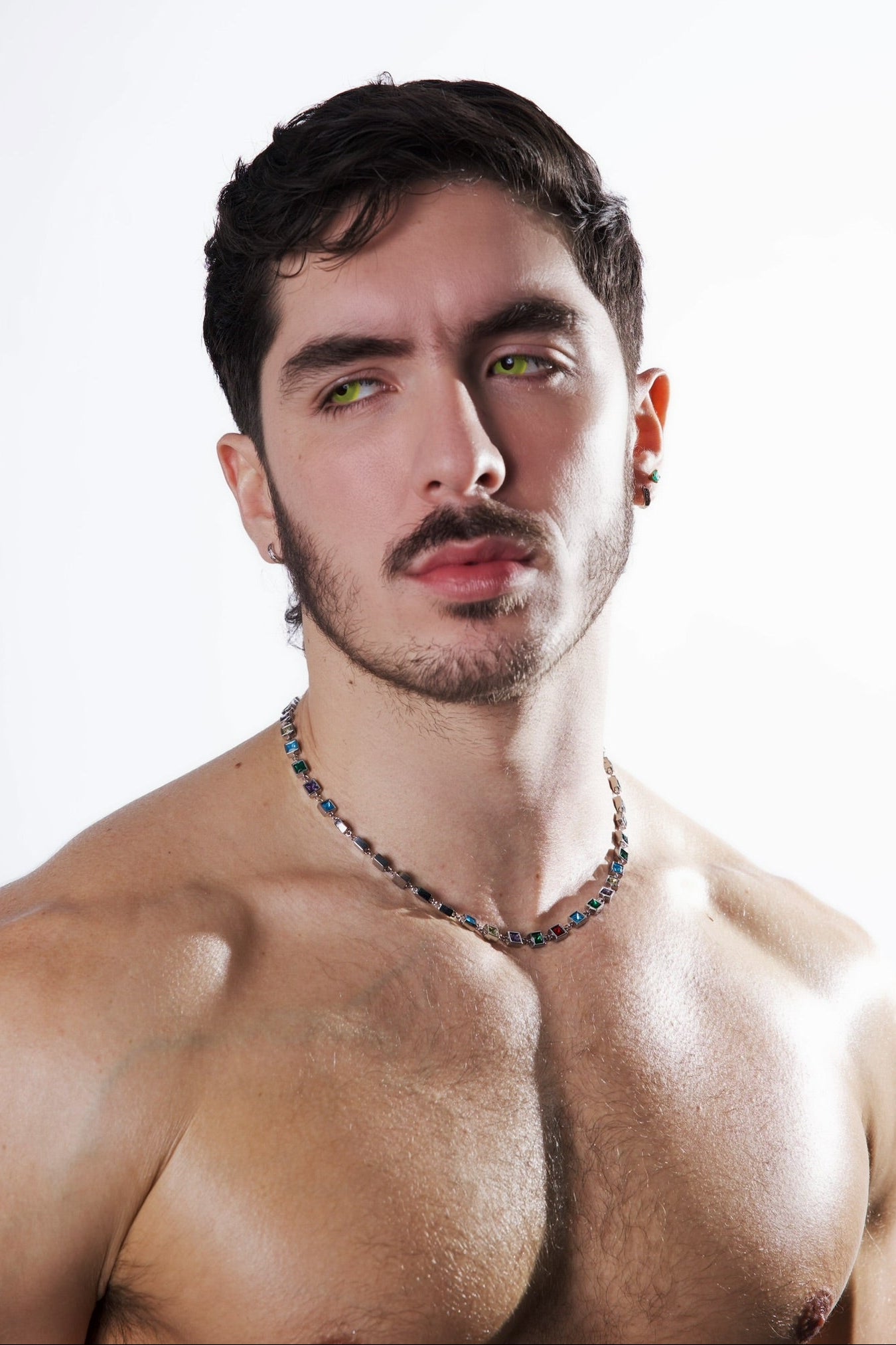 Gemstone Flip Necklace