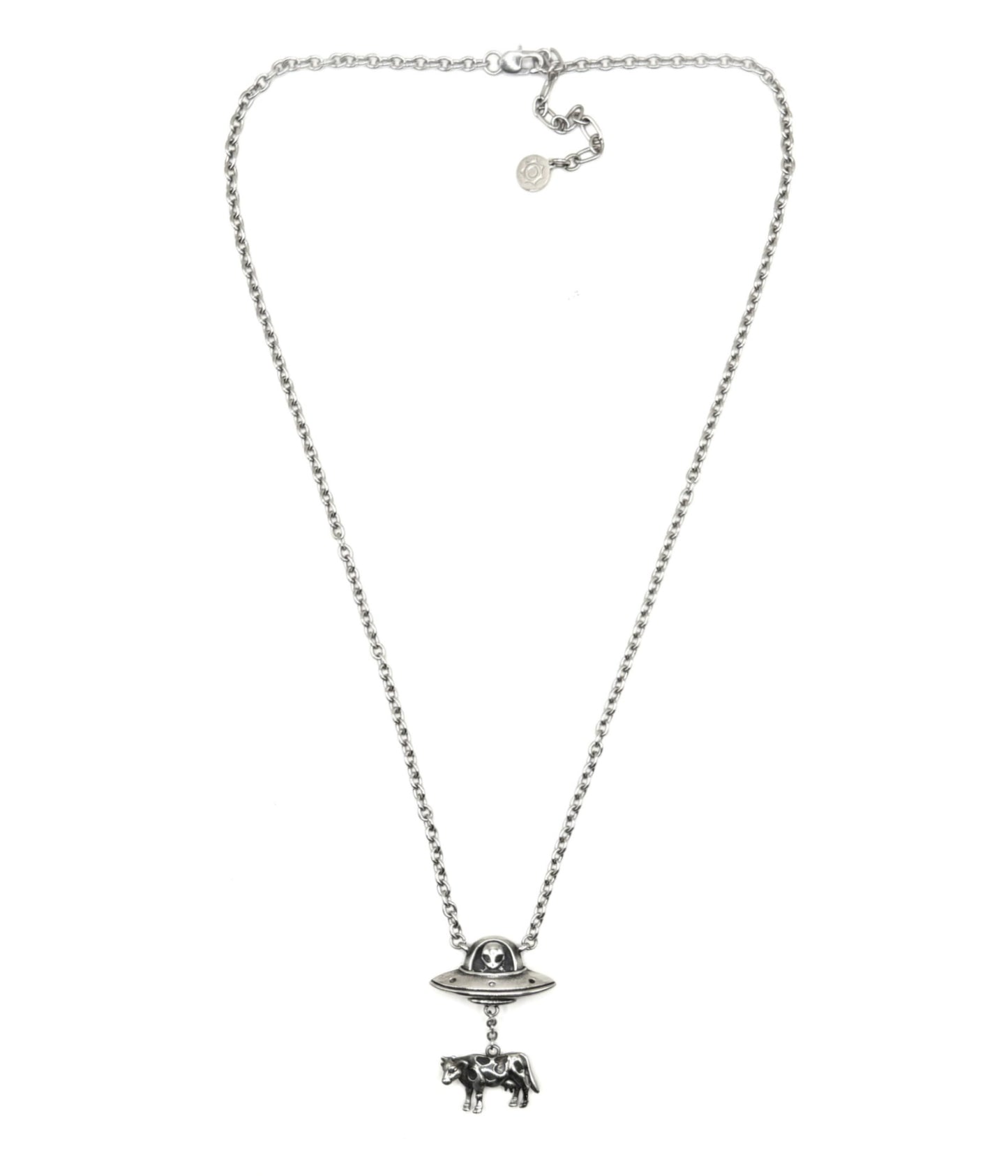 Cow Abduction Necklace